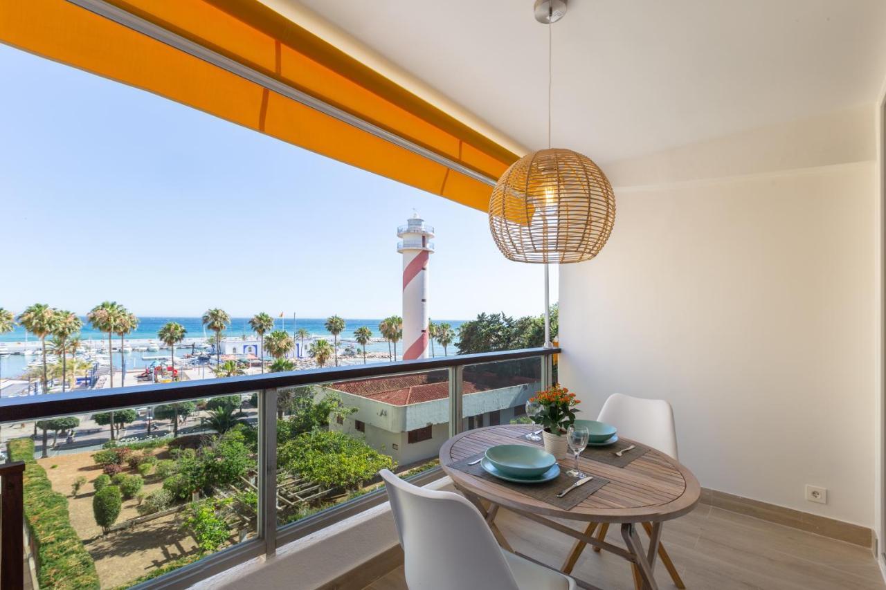 Apartamento Junto Al Faro .Marbella Centro.Vistas Mar Y El Puerto. Buitenkant foto