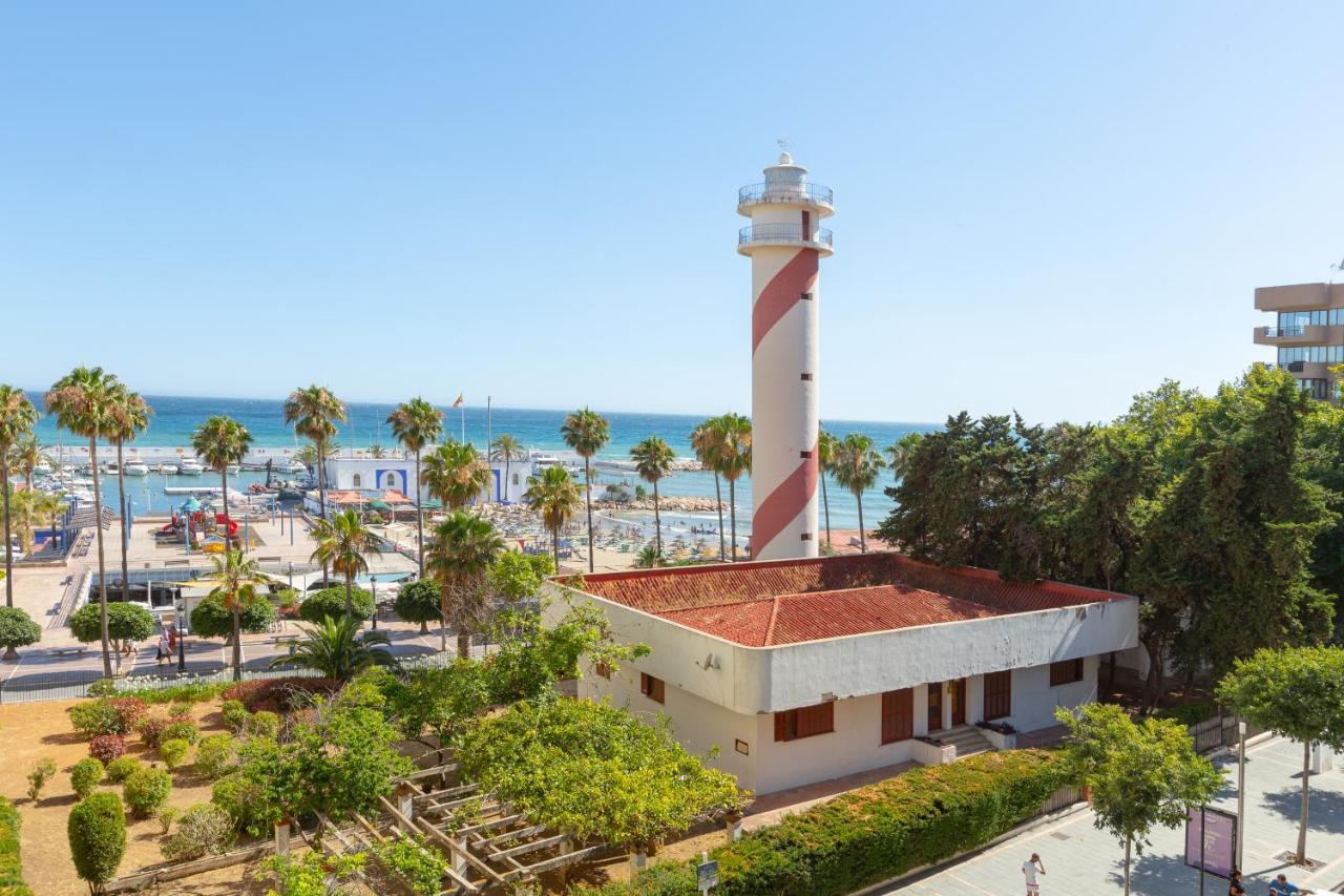 Apartamento Junto Al Faro .Marbella Centro.Vistas Mar Y El Puerto. Buitenkant foto