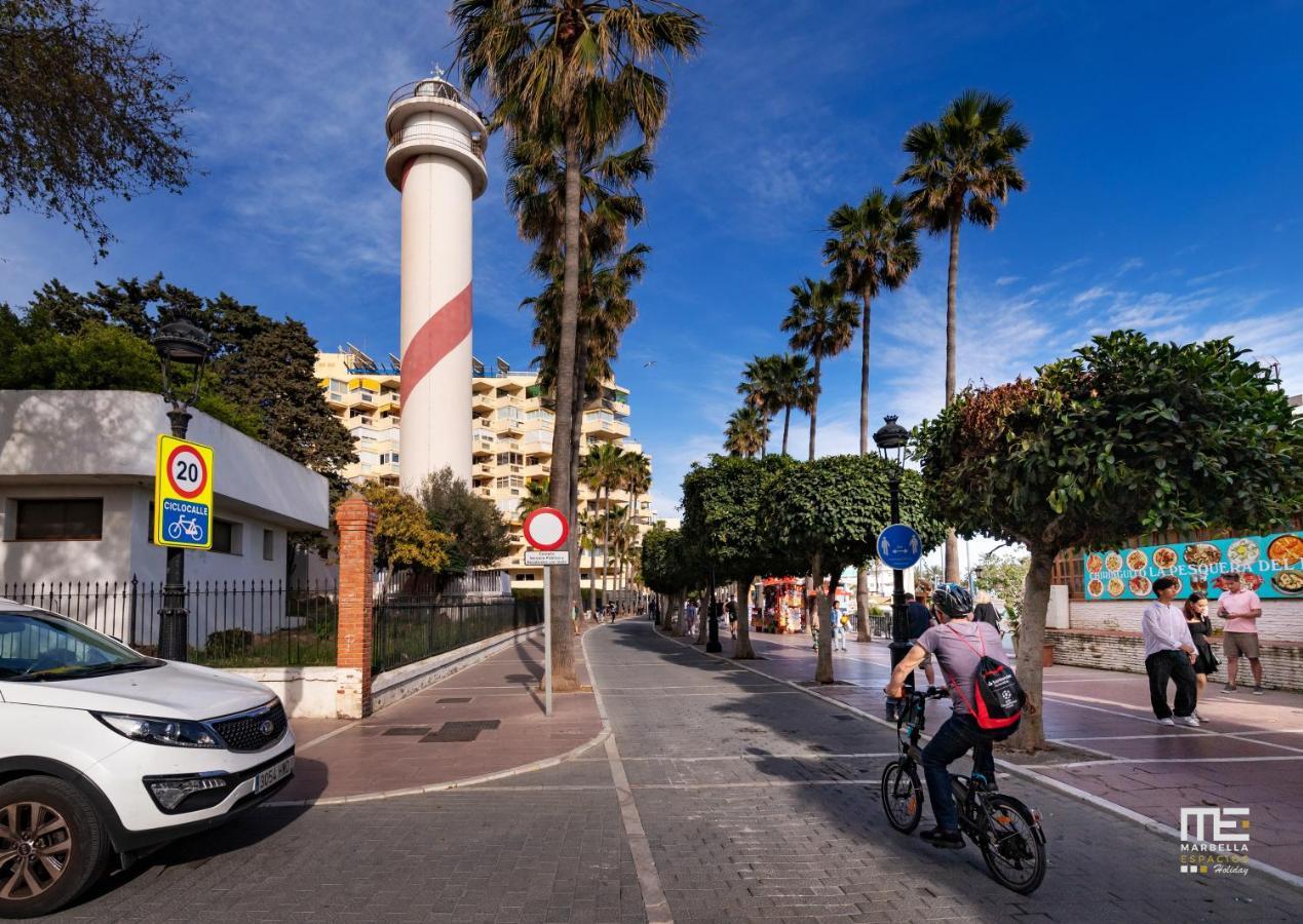 Apartamento Junto Al Faro .Marbella Centro.Vistas Mar Y El Puerto. Buitenkant foto
